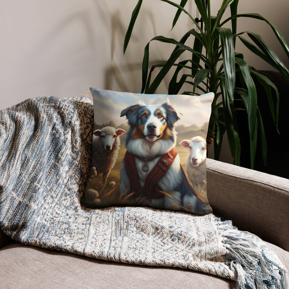 Australian Shepherd- Basic Pillow v4