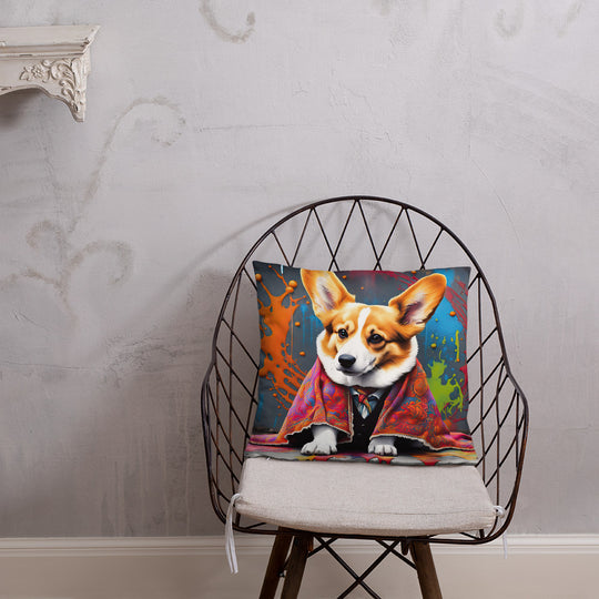 Pembroke Welsh Corgi- Basic Pillow v3