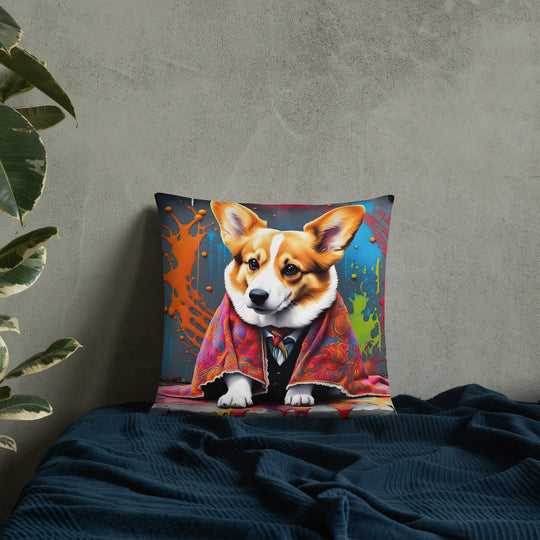 Pembroke Welsh Corgi- Basic Pillow v3