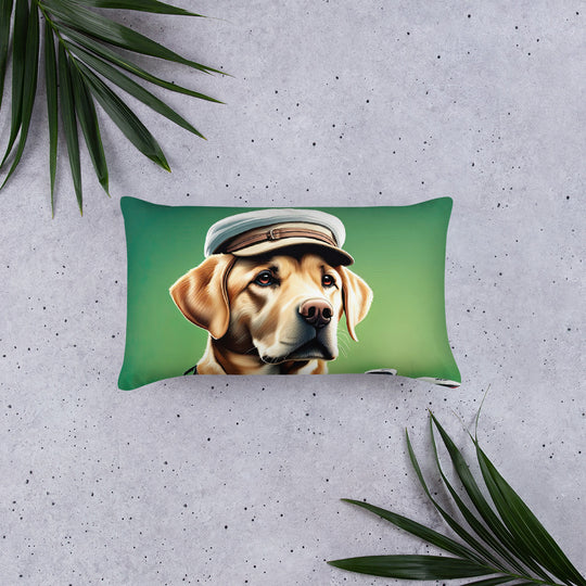 Basic Pillow-Labrador Retriever Golfer V3