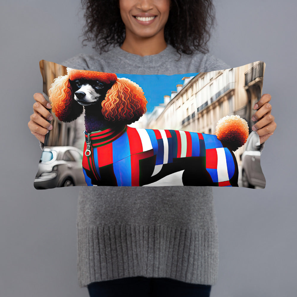 Poodle- Basic Pillow v2