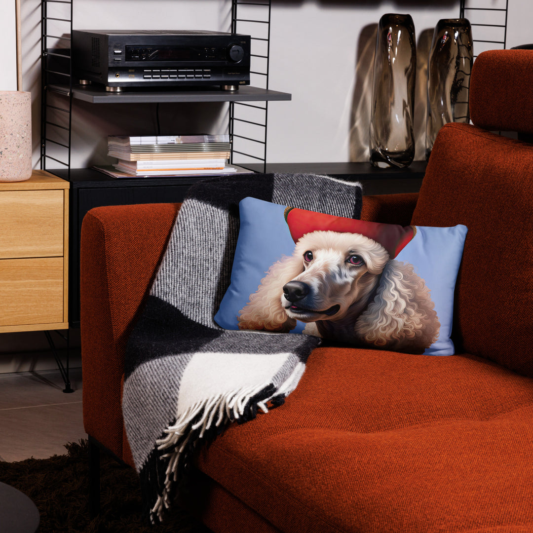 Poodle- Basic Pillow v4