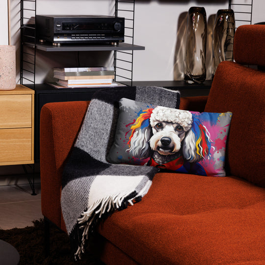 Poodle- Basic Pillow v5