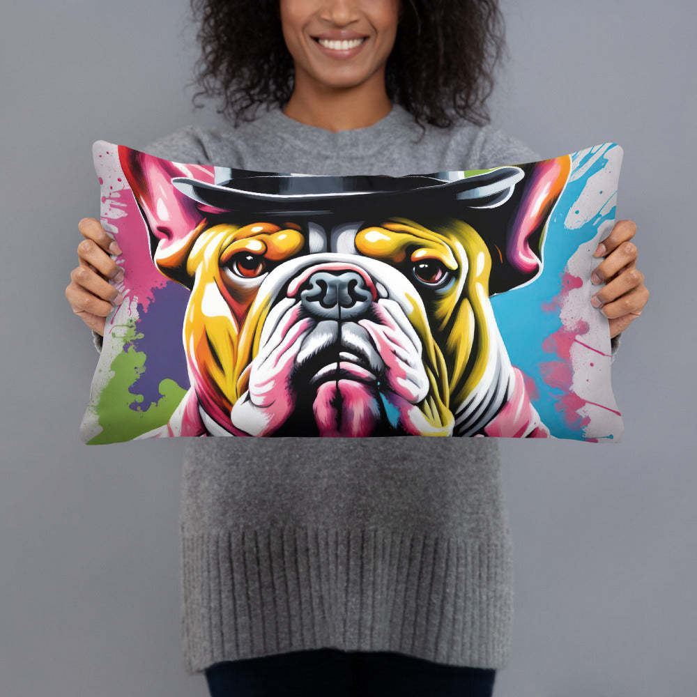 Bulldog- Basic Pillow v2