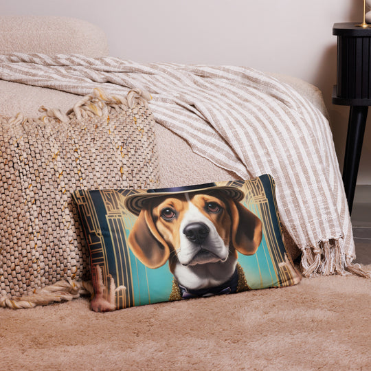 Beagle- Basic Pillow v2