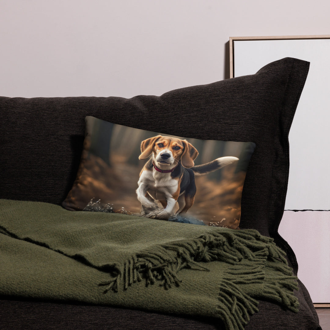 Beagle- Basic Pillow v3