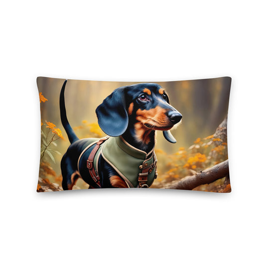 Dachshund- Basic Pillow v3