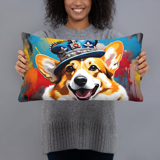 Pembroke Welsh Corgi- Basic Pillow v2