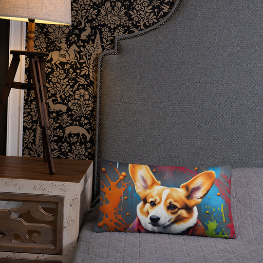 Pembroke Welsh Corgi- Basic Pillow v3