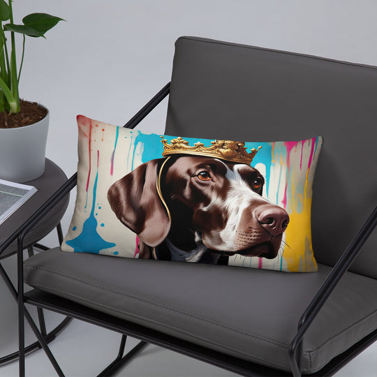 German Shorthaired Pointer- Basic Pillow