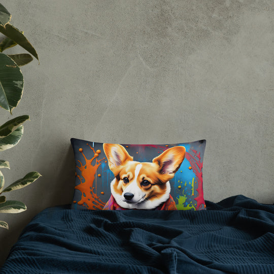 Pembroke Welsh Corgi- Basic Pillow v3