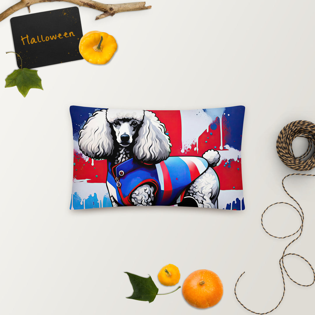 Poodle- Basic Pillow v3