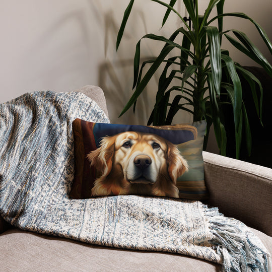 Golden Retriever- Basic Pillow v5