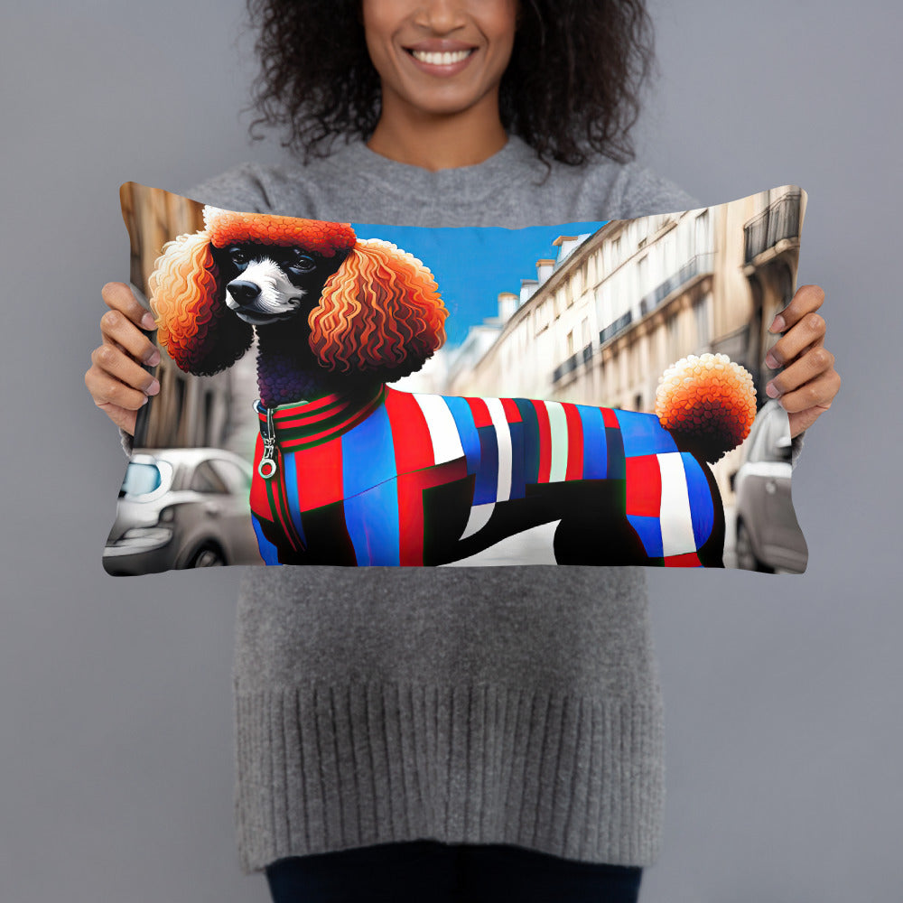 Poodle- Basic Pillow v2
