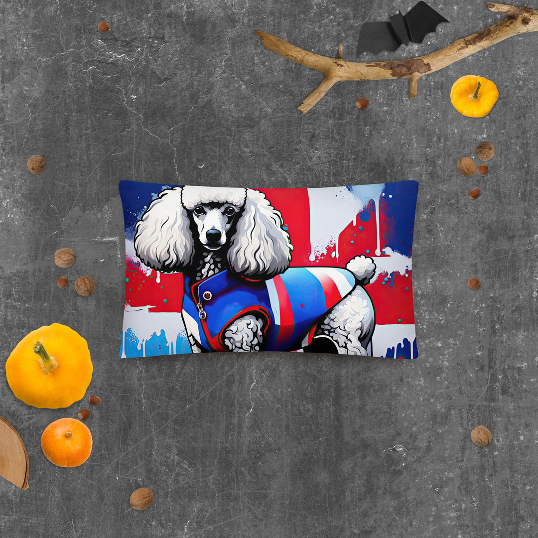 Poodle- Basic Pillow v3