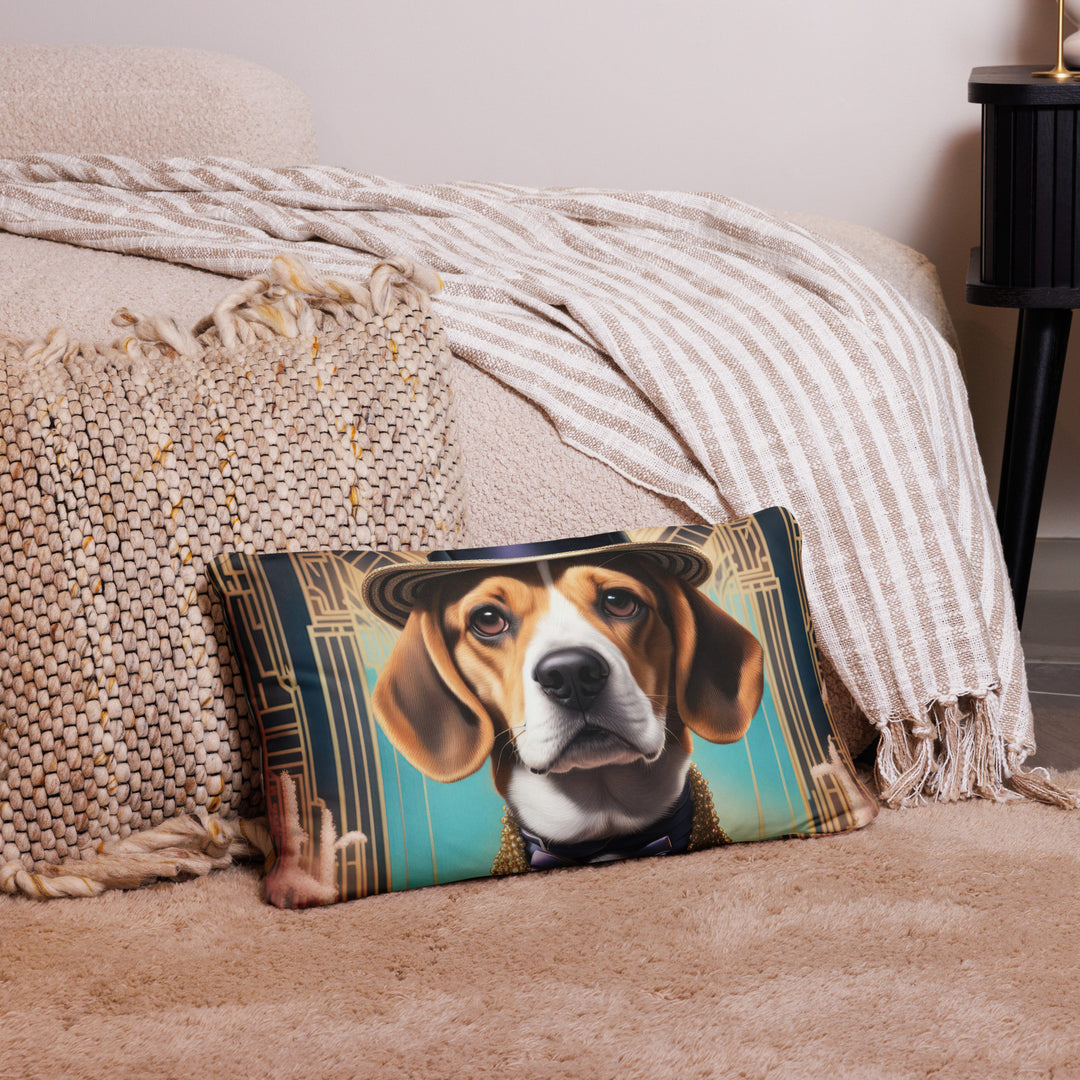 Beagle- Basic Pillow v2