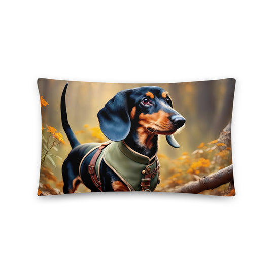 Dachshund- Basic Pillow v3