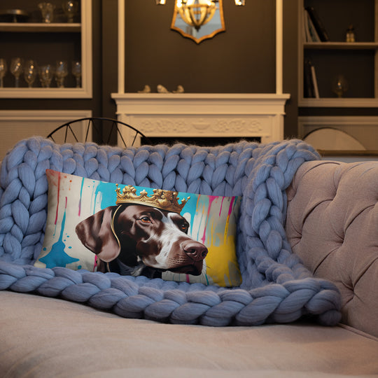 German Shorthaired Pointer- Basic Pillow