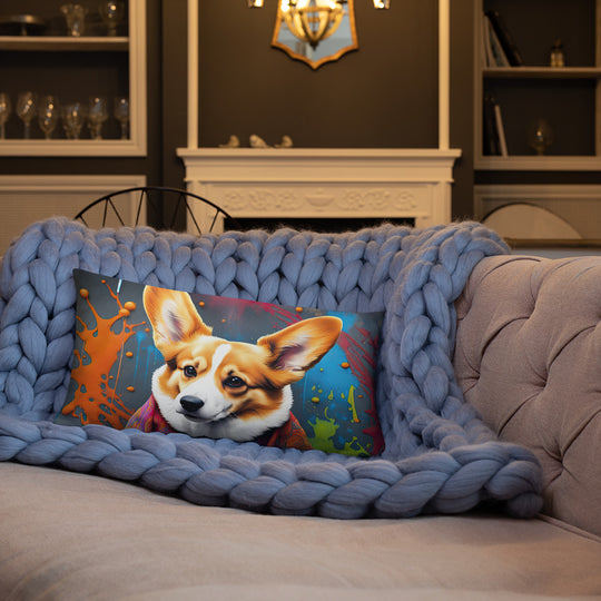 Pembroke Welsh Corgi- Basic Pillow v3