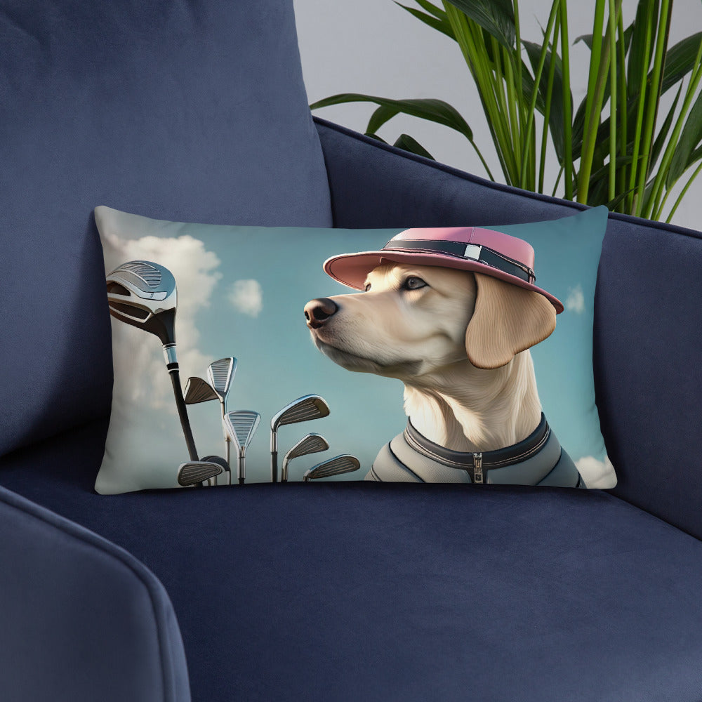 Basic Pillow-Labrador Retriever Golfer V4