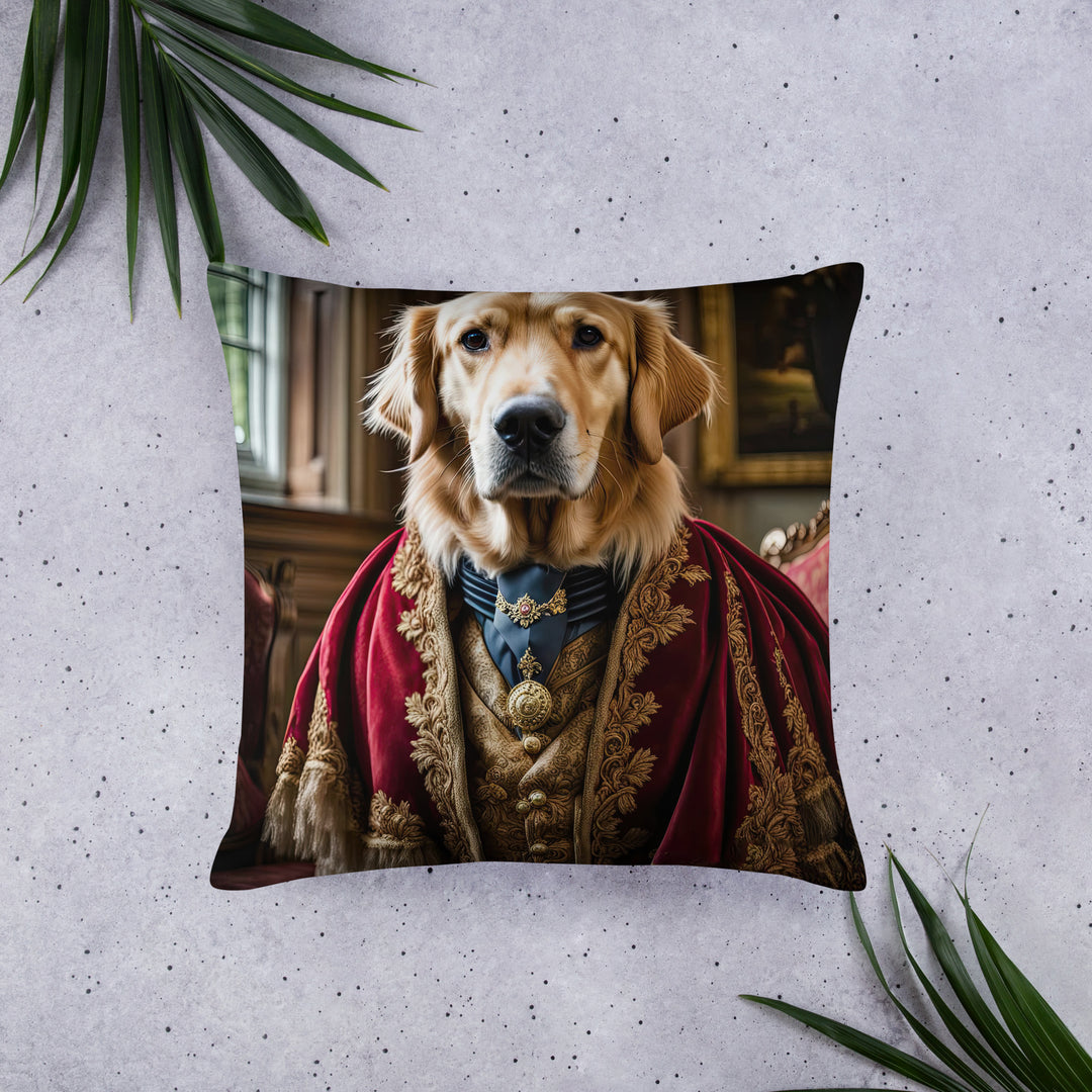 Golden Retriever- Basic Pillow v3