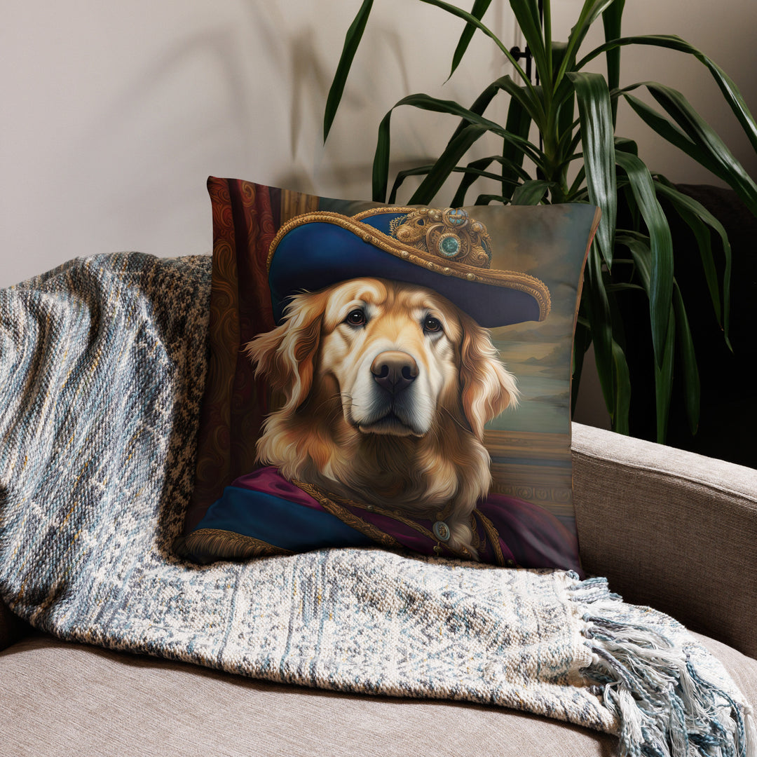 Golden Retriever- Basic Pillow v5