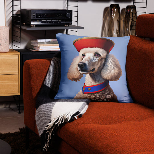 Poodle- Basic Pillow v4