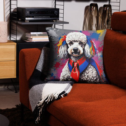 Poodle- Basic Pillow v5