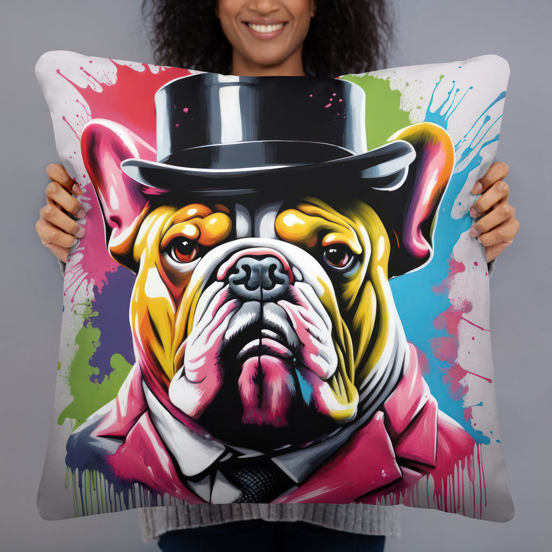 Bulldog- Basic Pillow v2