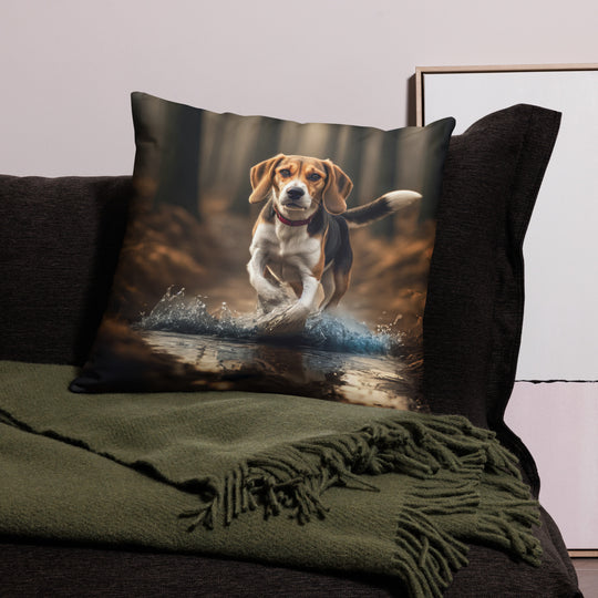 Beagle- Basic Pillow v3