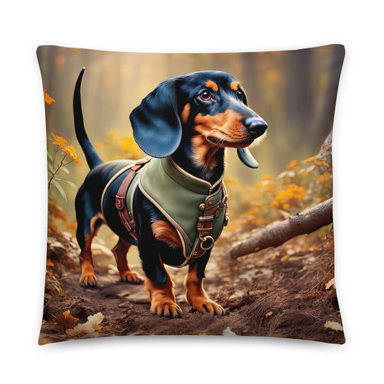 Dachshund- Basic Pillow v3