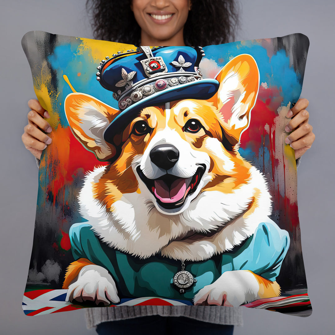 Pembroke Welsh Corgi- Basic Pillow v2