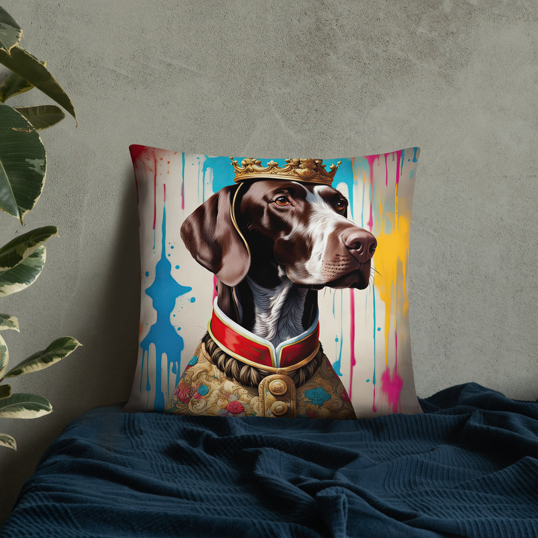 German Shorthaired Pointer- Basic Pillow