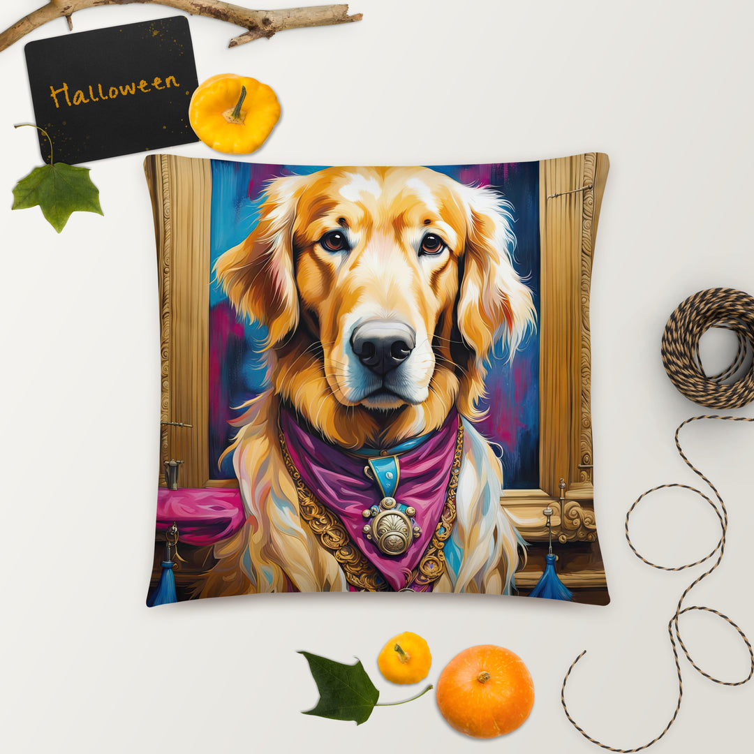 Golden Retriever- Basic Pillow v4