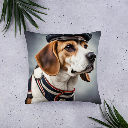 Beagle- Basic Pillow v4