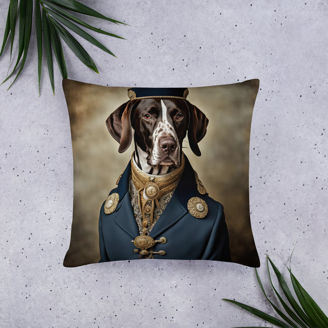 German Shorthaired Pointer- Basic Pillow v3