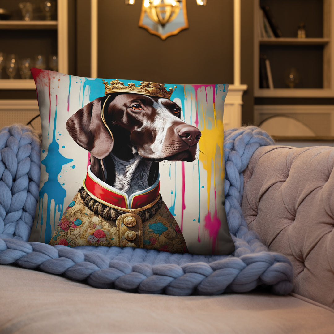 German Shorthaired Pointer- Basic Pillow