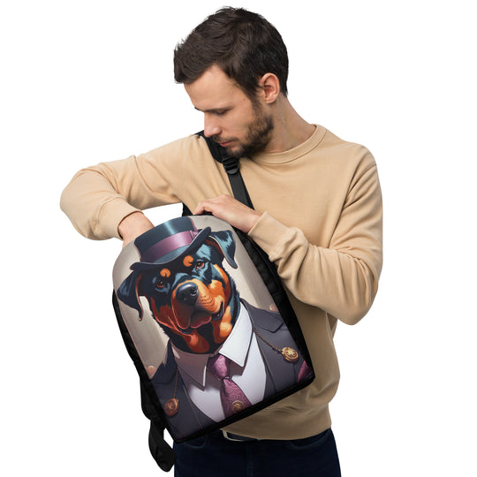 Minimalist Backpack- Rottweiler