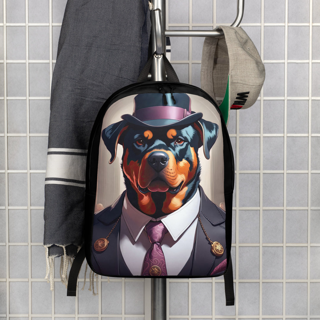 Minimalist Backpack- Rottweiler