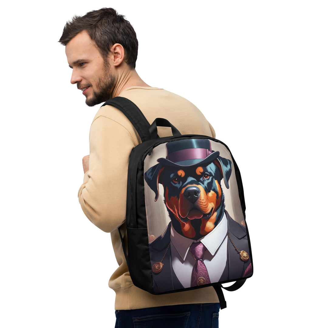 Minimalist Backpack- Rottweiler