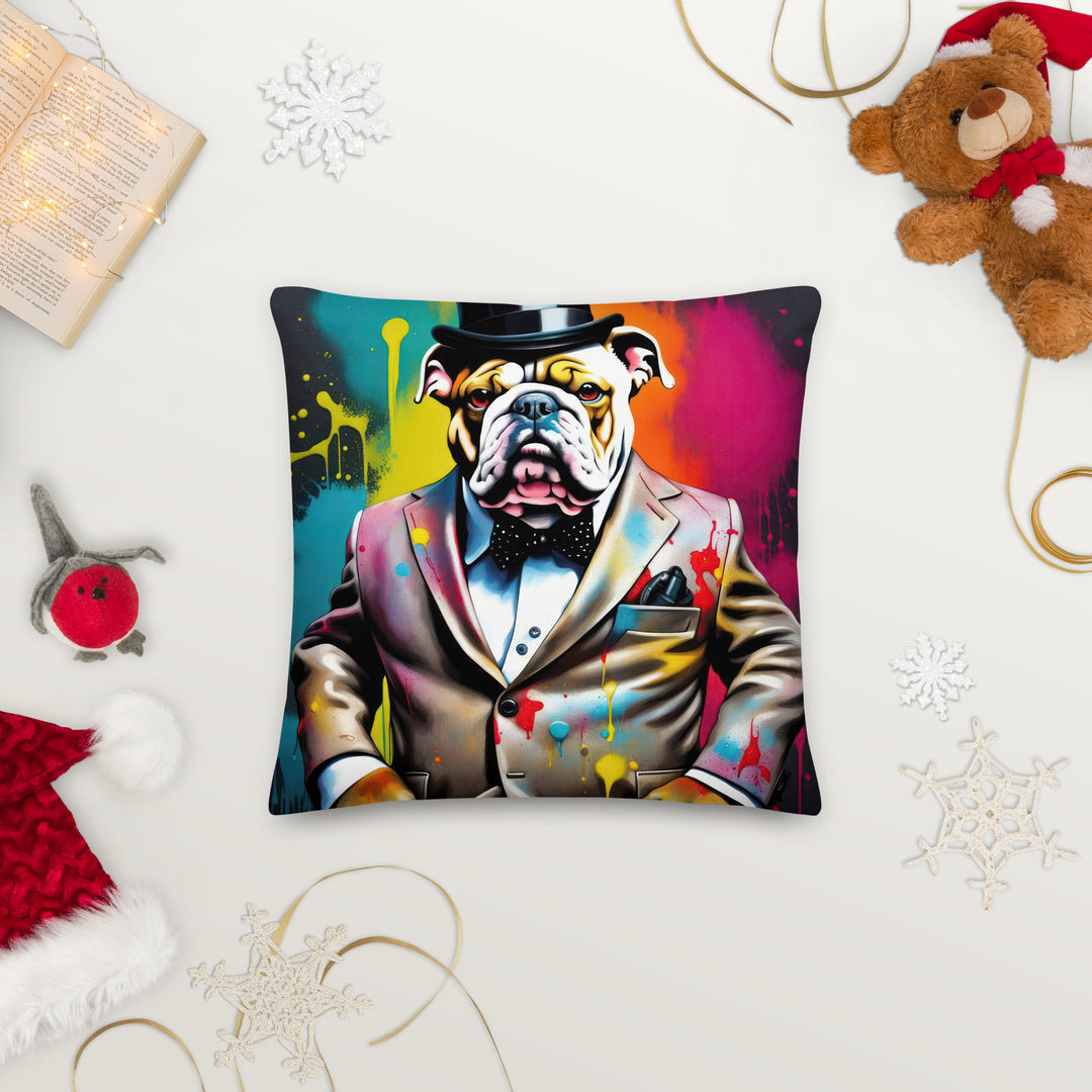 Bulldog- Premium Pillow v3