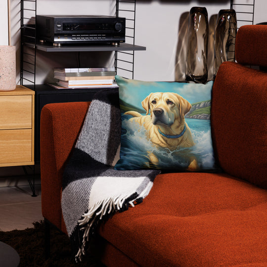 Premium Pillow-Labrador Retriever V2