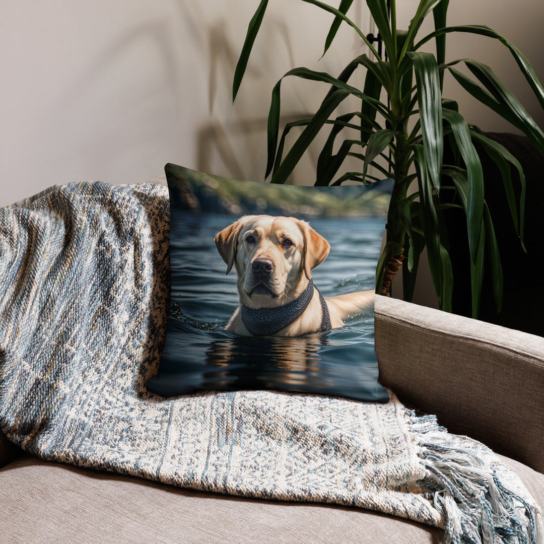 Premium Pillow-Labrador Retriever V3