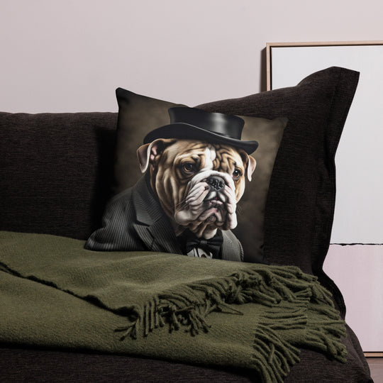 Bulldog- Premium Pillow