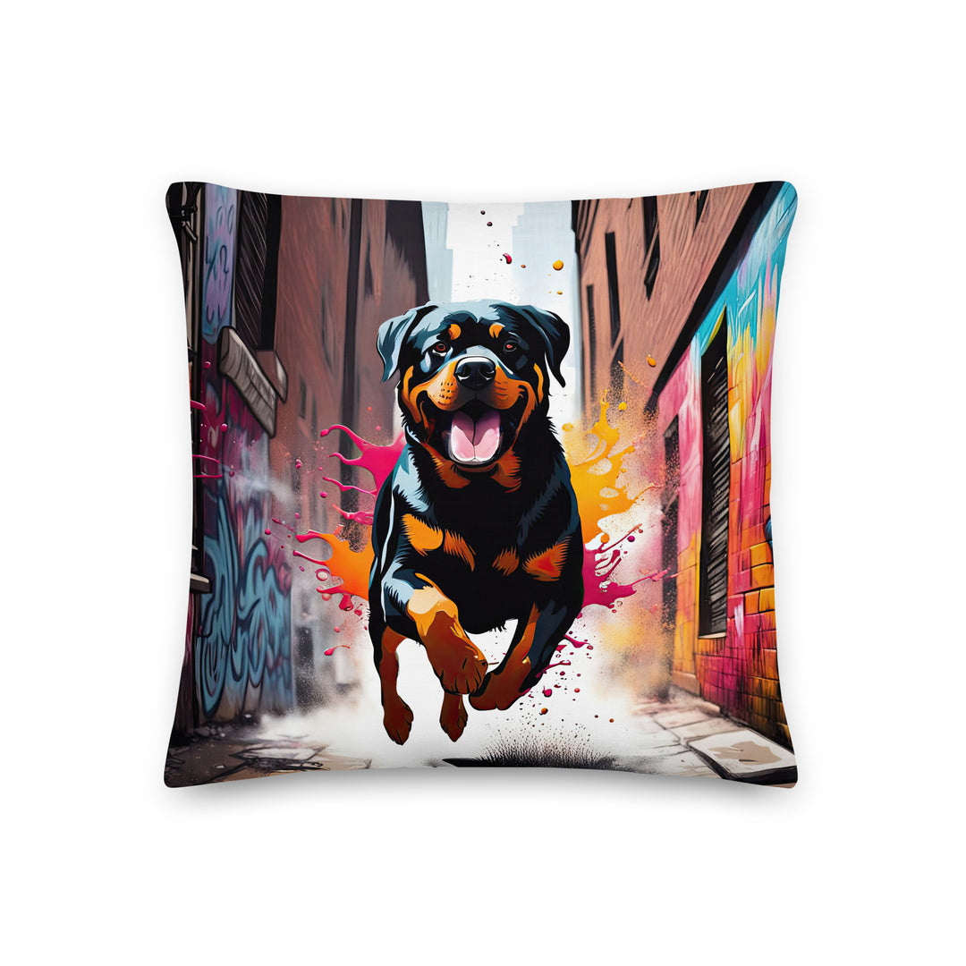 Rottweiler- Premium Pillow v5