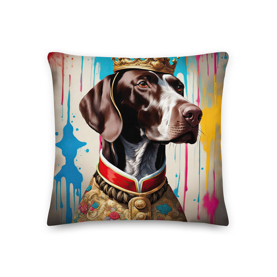 German Shorthaired Pointer- Premium Pillow