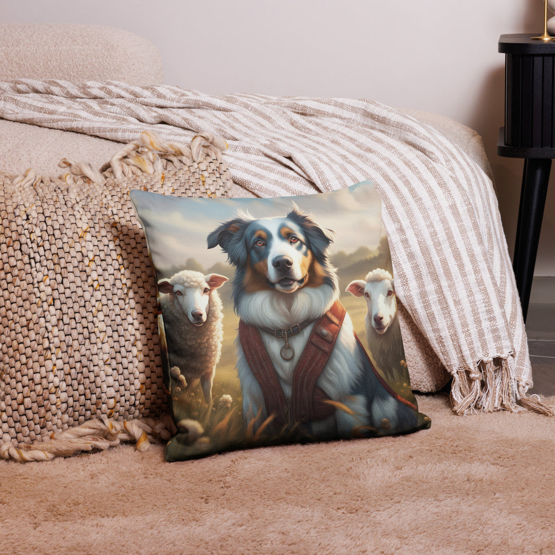 Australian Shepherd- Premium Pillow v4