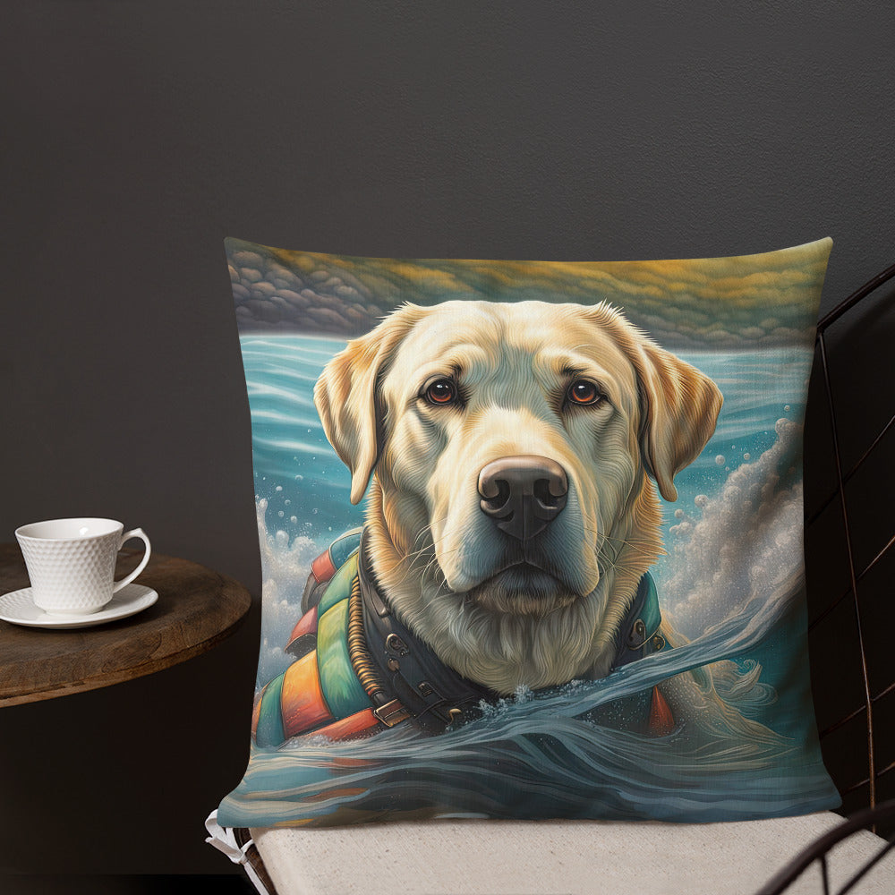 Premium Pillow-Labrador Retriever V4