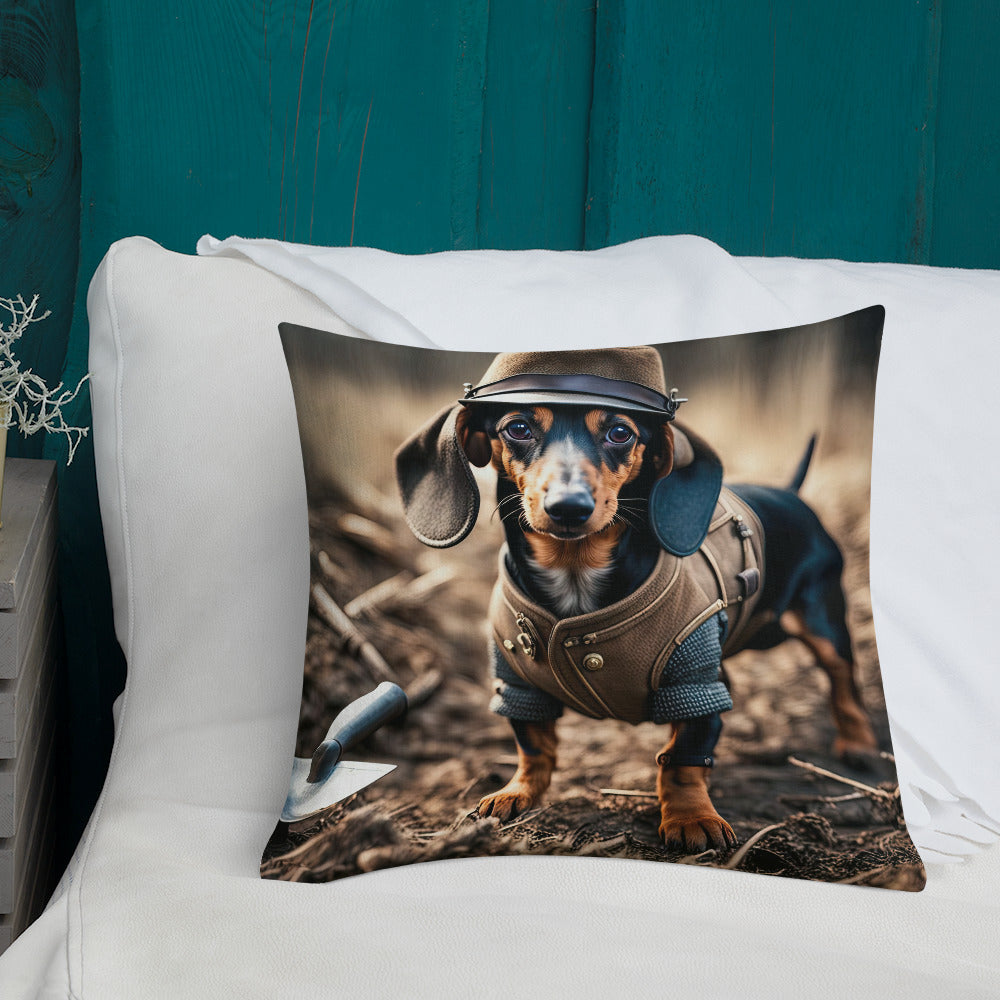 Dachshund- Premium Pillow V5