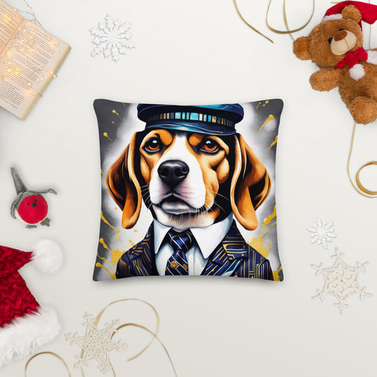 Beagle- Premium Pillow v5